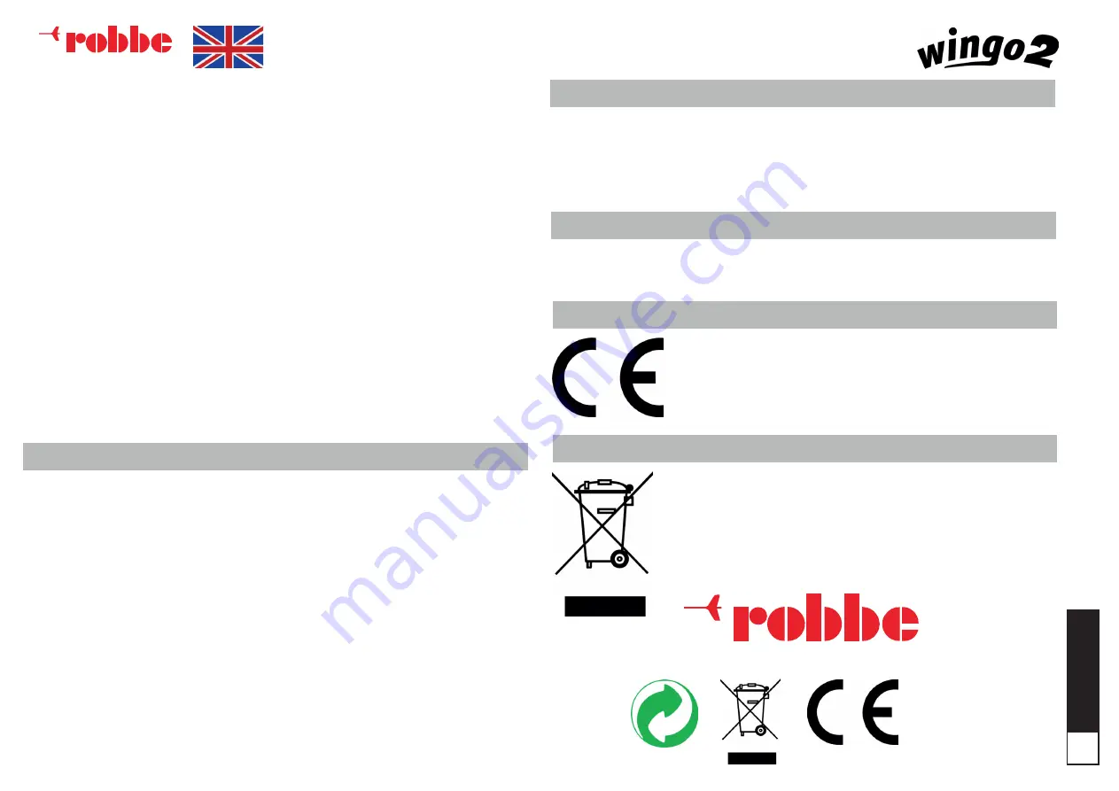 ROBBE 2656 Instruction And User'S Manual Download Page 5