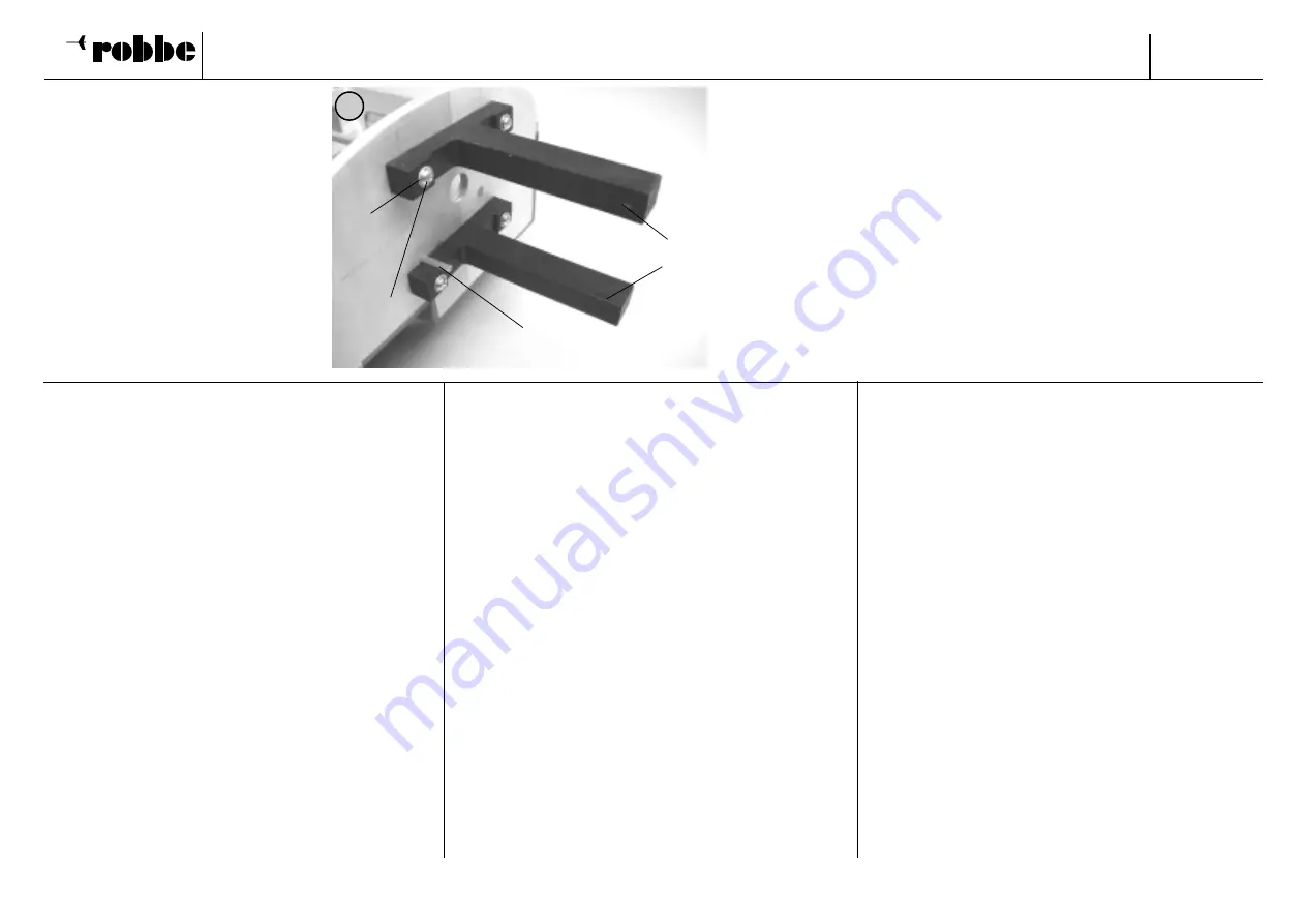 ROBBE 3048 Assembly And Operating Instructions Manual Download Page 18