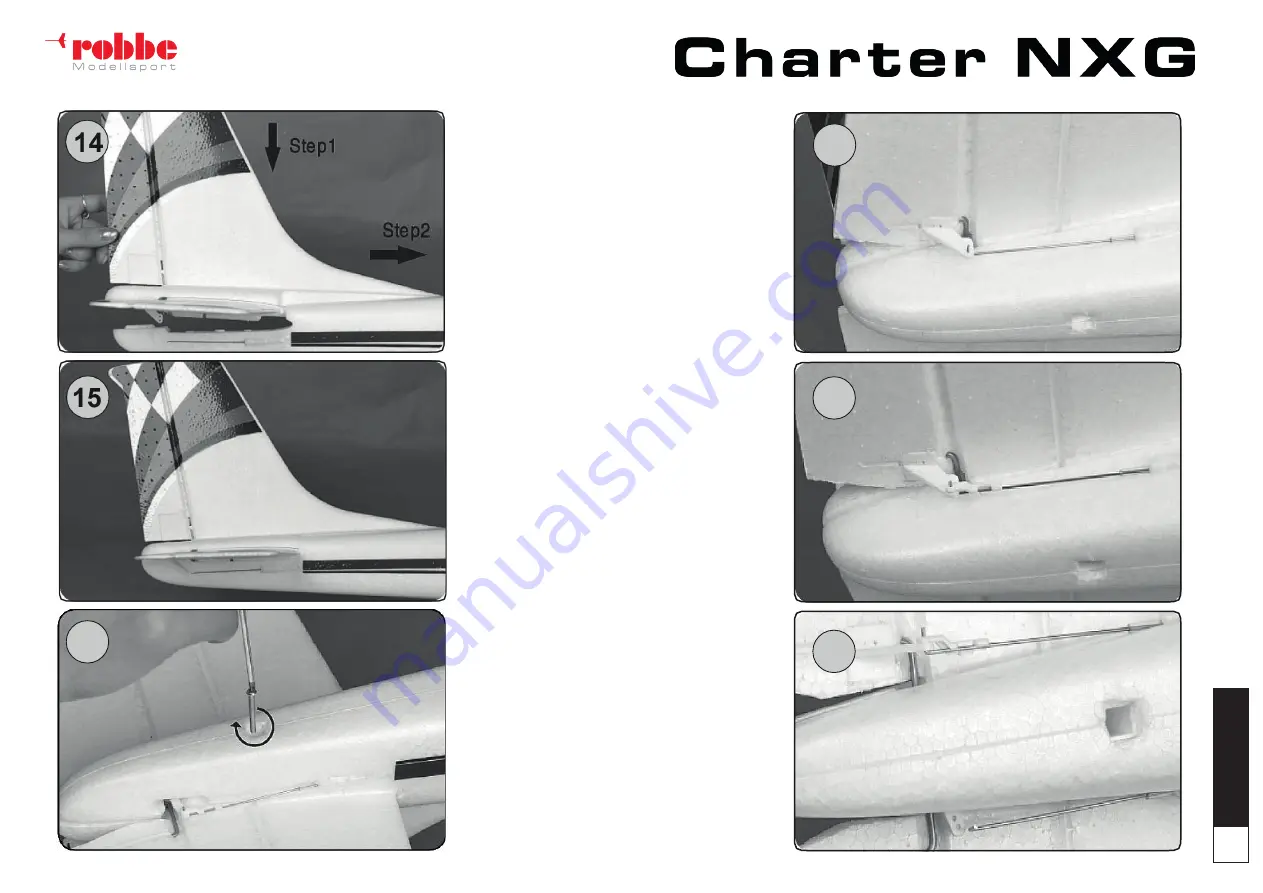 ROBBE Charter NXG Instruction And User'S Manual Download Page 7