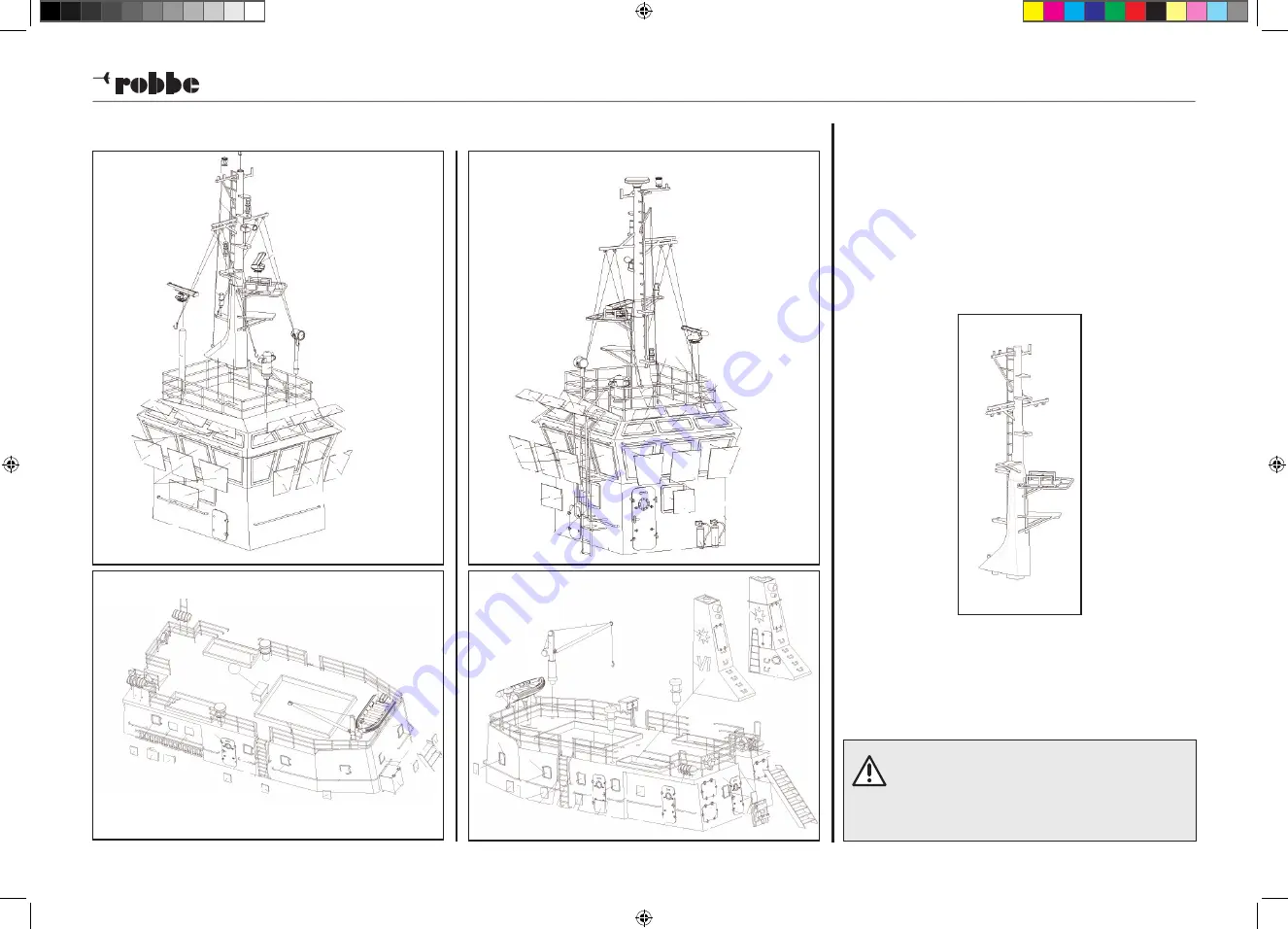 ROBBE harbour tug FAIRPLAY Installation Manual Download Page 9