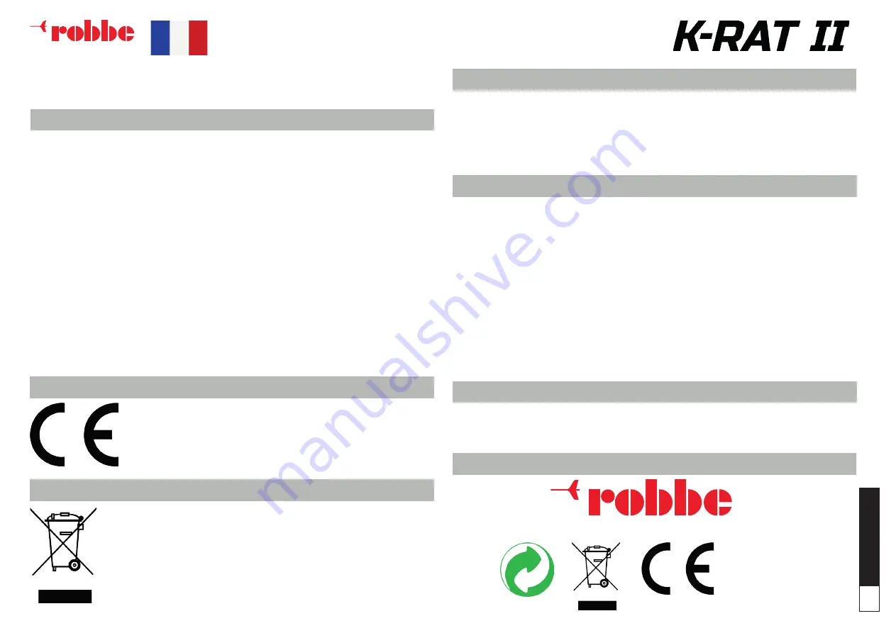 ROBBE K-RAT II Скачать руководство пользователя страница 15