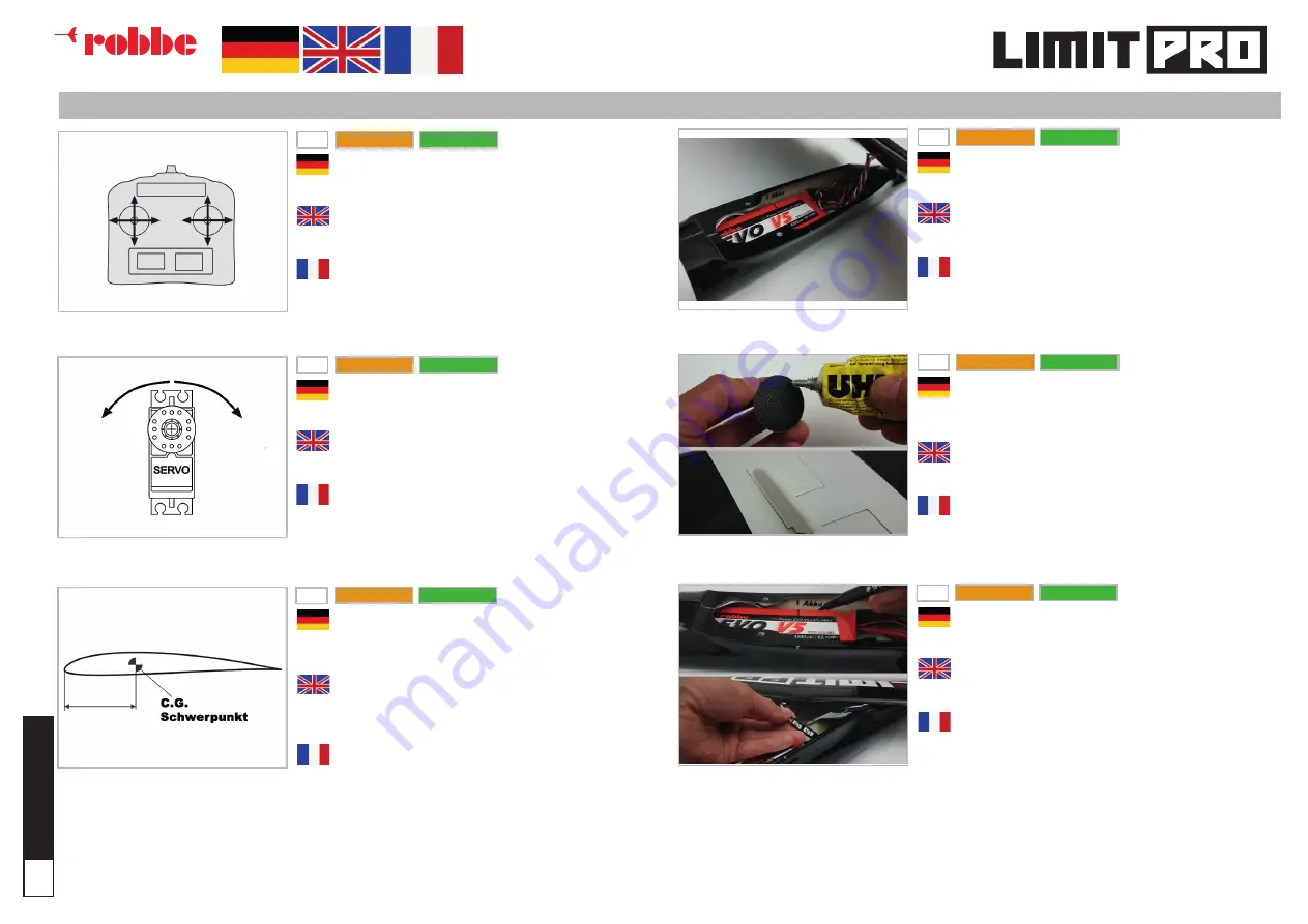 ROBBE LIMIT PRO Скачать руководство пользователя страница 14