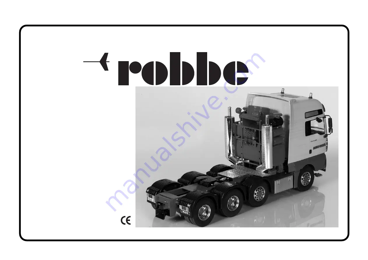 ROBBE MAN TGA XXL 8x4/4 Assembly And Operating Instructions Manual Download Page 20