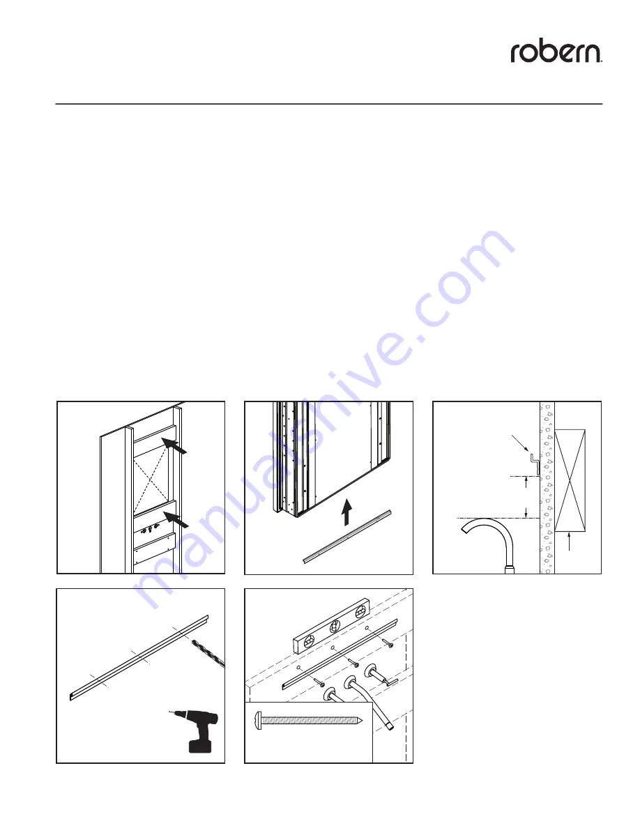 Robern RECEPTION MPR Installation Manual Download Page 8