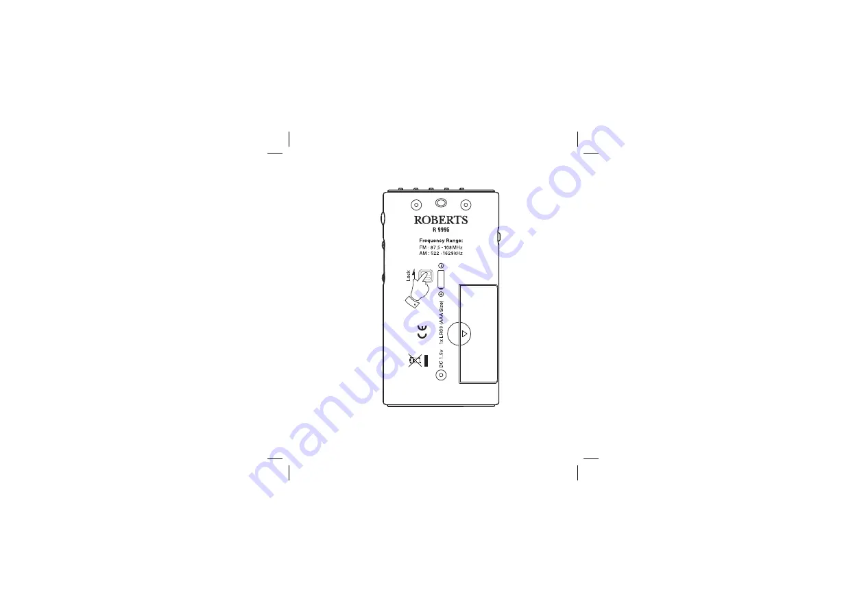 Roberts R9995 Owner'S Manual Download Page 11