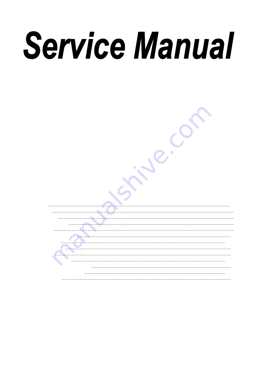 Roberts RecordR Service Manual Download Page 1