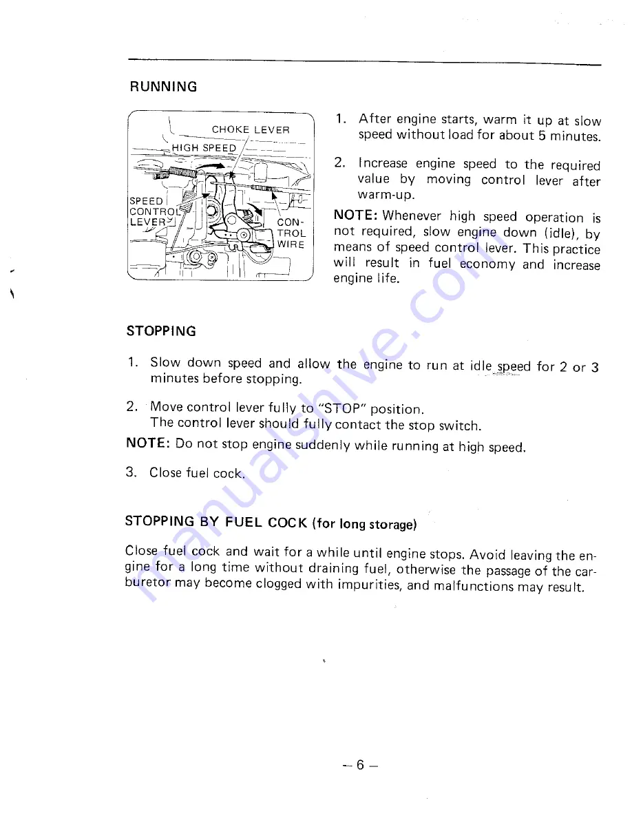 Robin EC13V Instructions For Use Manual Download Page 12