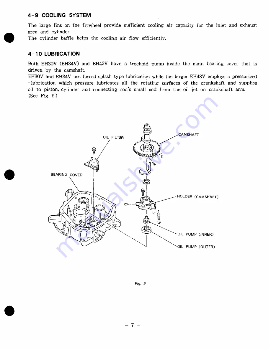 Robin EH30V Service Manual Download Page 11