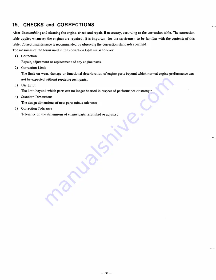 Robin EY15 Service Manual Download Page 62