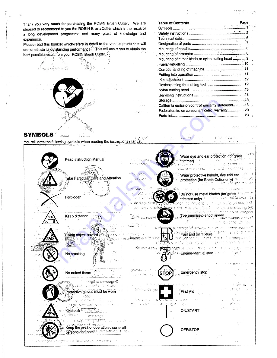 Robin NB2001 Скачать руководство пользователя страница 2