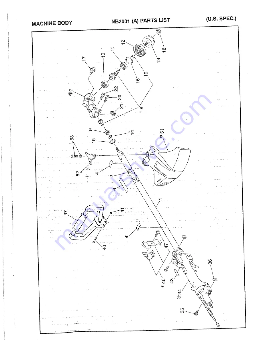 Robin NB2001 Instruction Manual Download Page 24