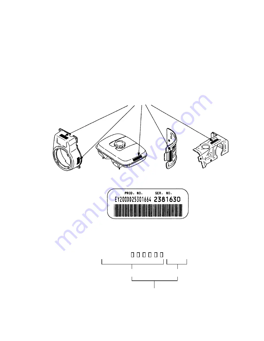 Robin PKX301 Parts Manual Download Page 3