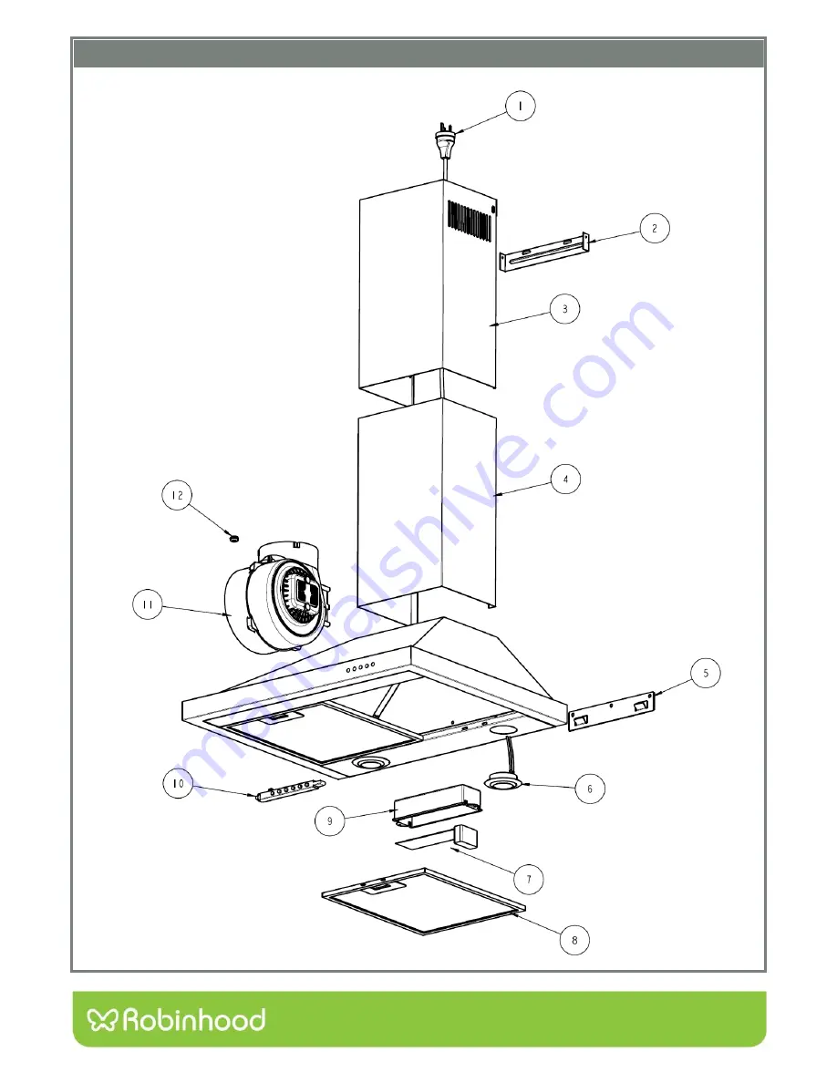 ROBINHOOD RWH3CH6SS Service Manual Download Page 2