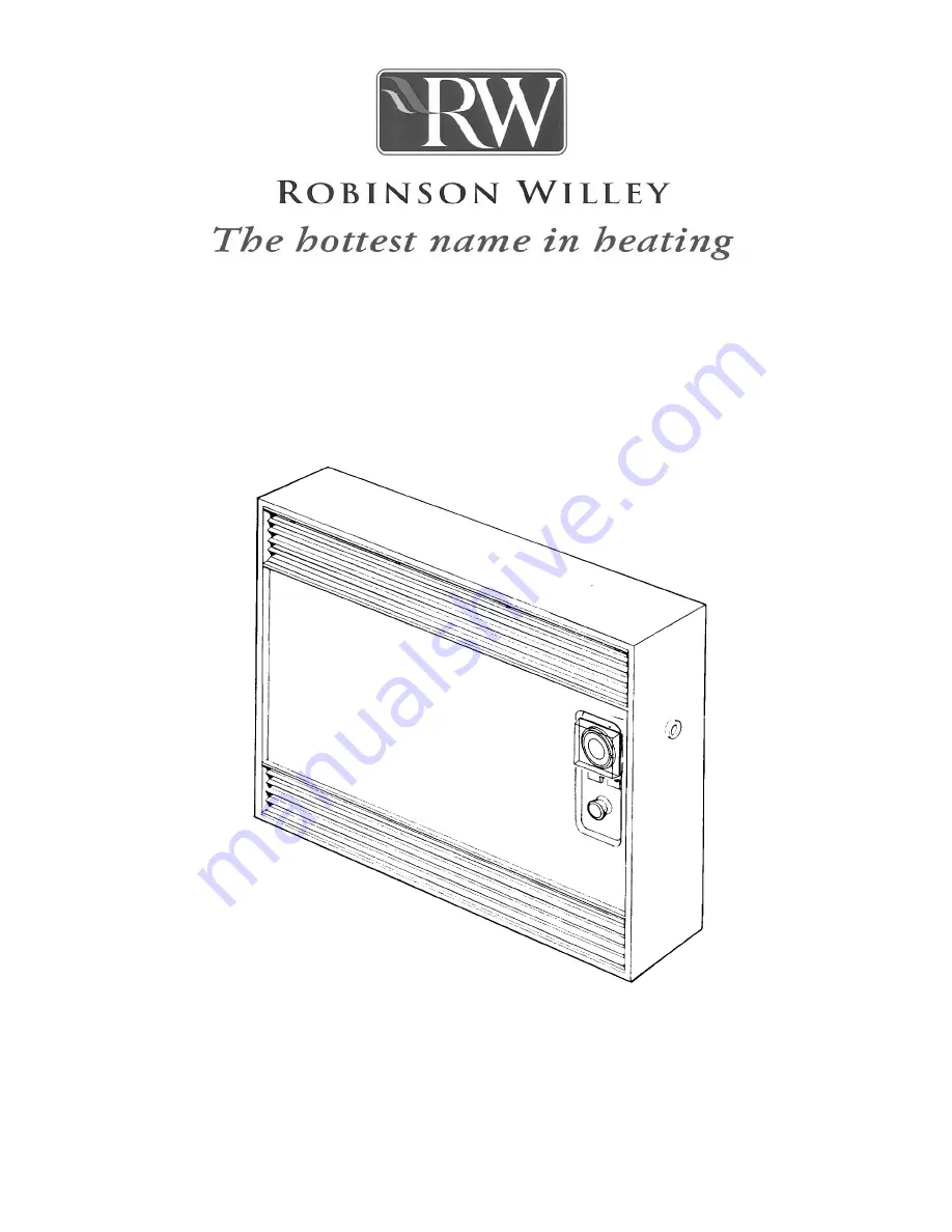 Robinson Willey Bantam Ecotherm LPG Скачать руководство пользователя страница 2