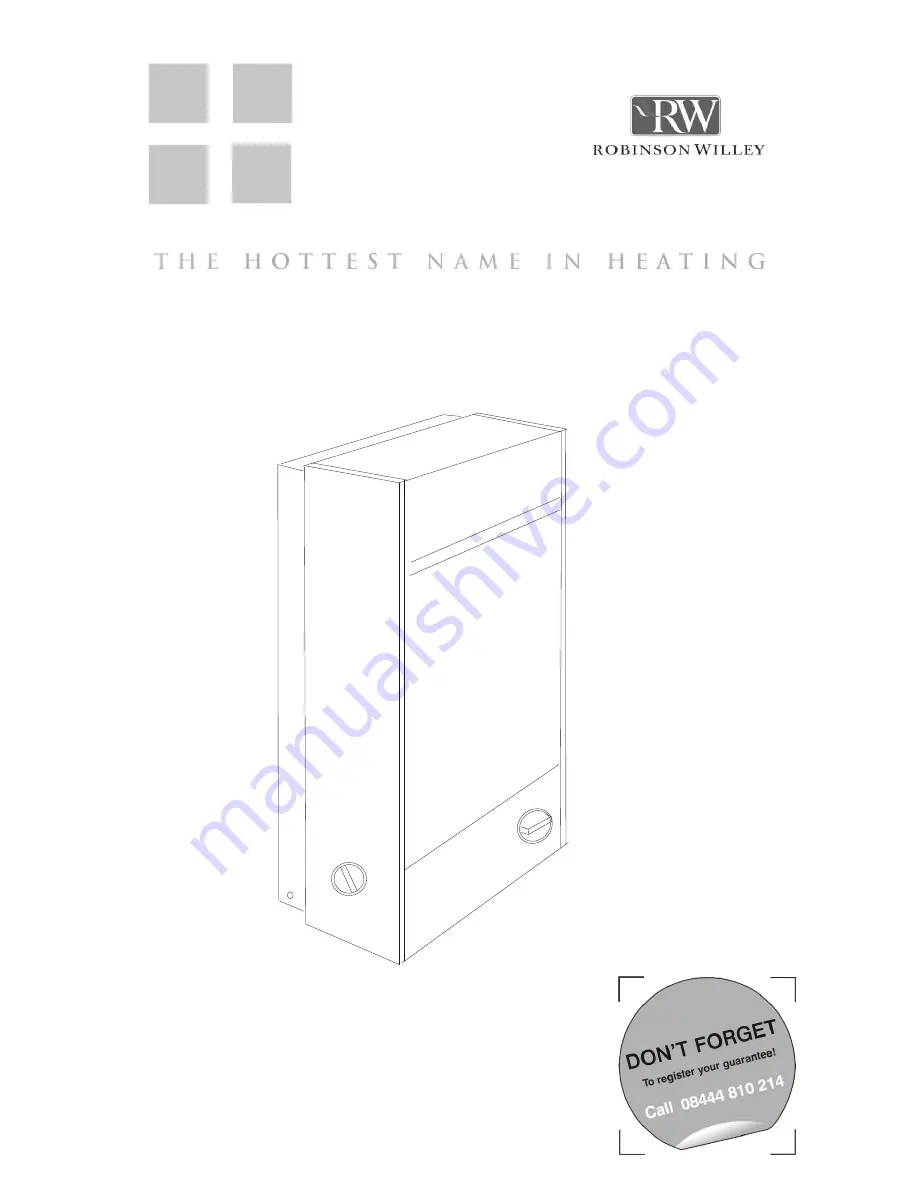 Robinson Willey Bantam Ecotherm Скачать руководство пользователя страница 2