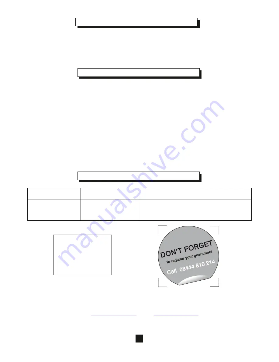 Robinson Willey firecharm lf User Operating Instructions Download Page 4