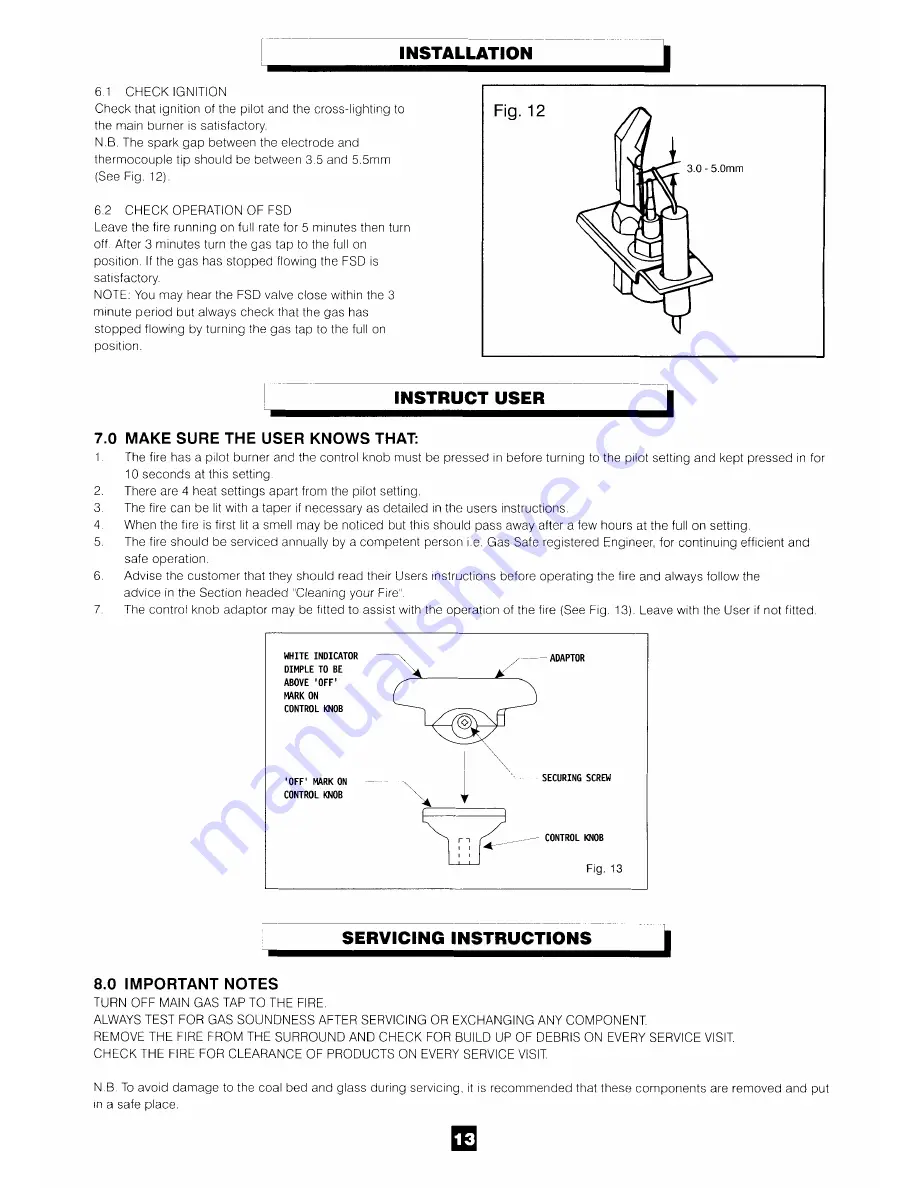 Robinson Willey Sahara LF Installation And Service Instructions Manual Download Page 14