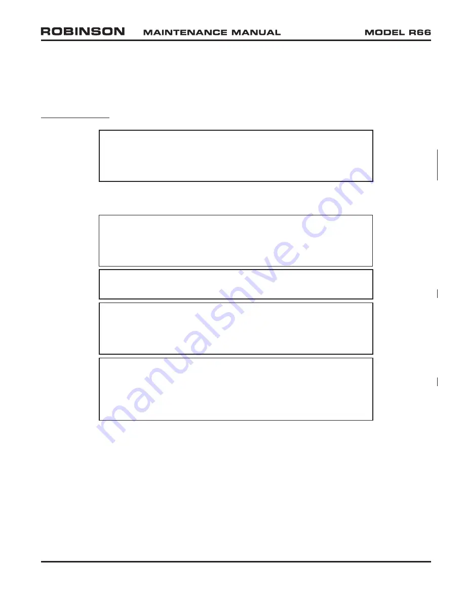 Robinson R-66 Series Lithium-Ion Maintenance Manual Download Page 241