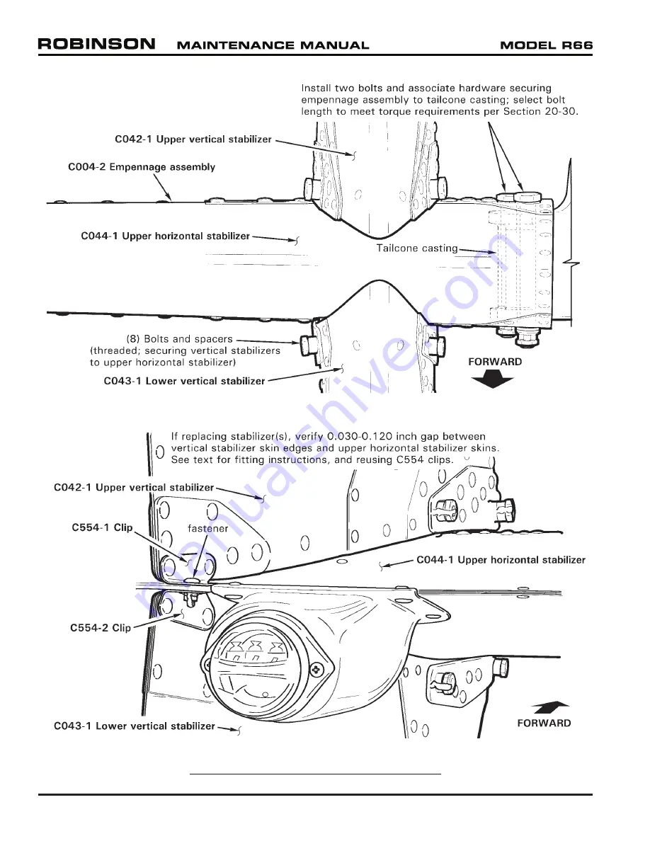 Robinson R-66 Series Lithium-Ion Maintenance Manual Download Page 468