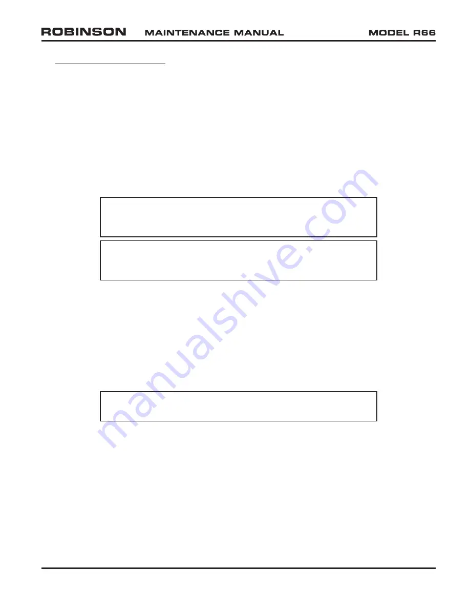 Robinson R-66 Series Lithium-Ion Maintenance Manual Download Page 559