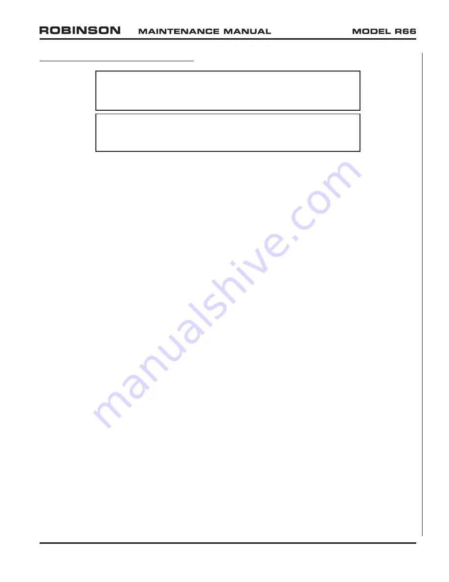 Robinson R-66 Series Lithium-Ion Maintenance Manual Download Page 655