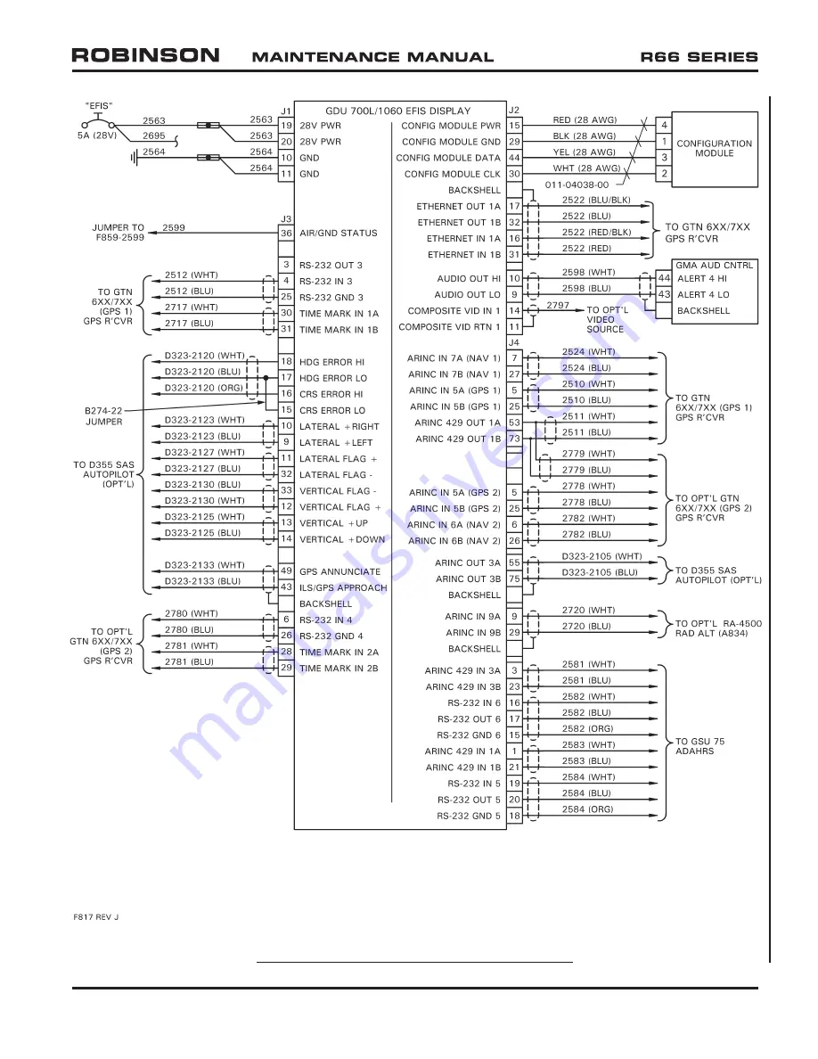 Robinson R-66 Series Lithium-Ion Maintenance Manual Download Page 875