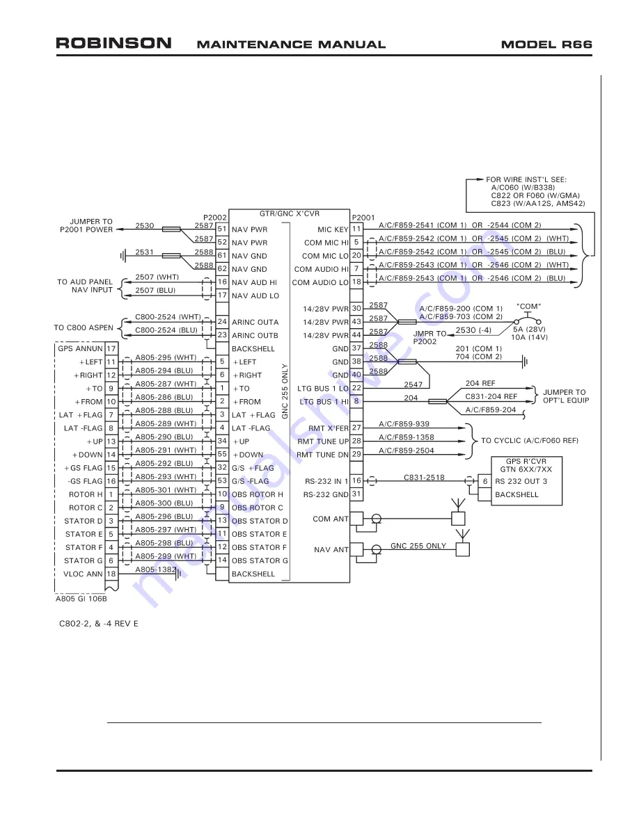 Robinson R-66 Series Lithium-Ion Maintenance Manual Download Page 901