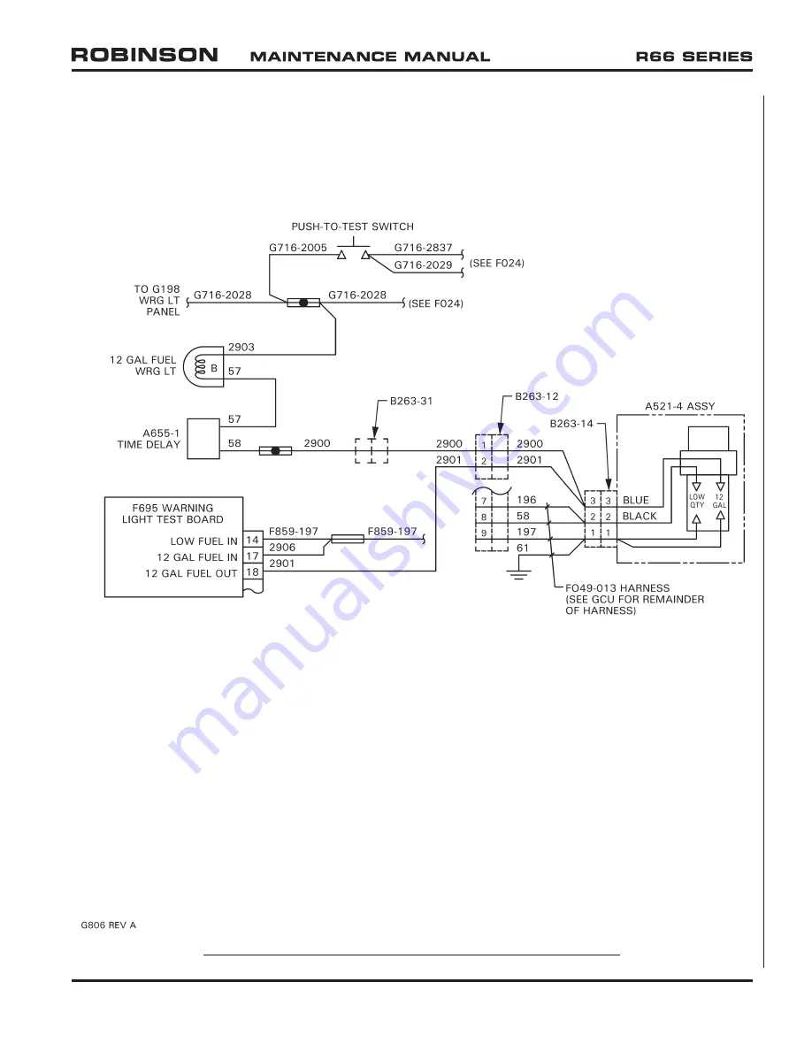 Robinson R-66 Series Lithium-Ion Maintenance Manual Download Page 925