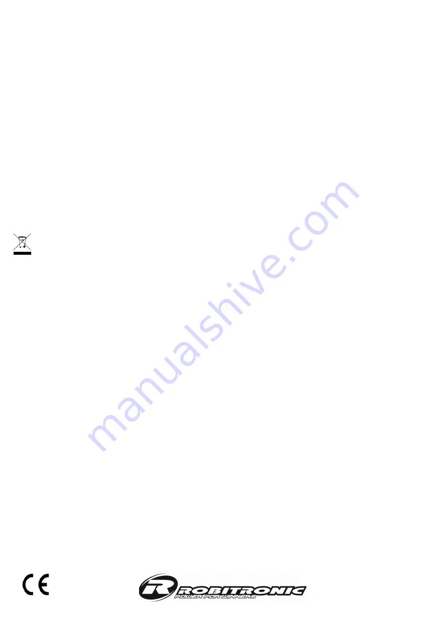 Robitronic R01221 Manual Download Page 16