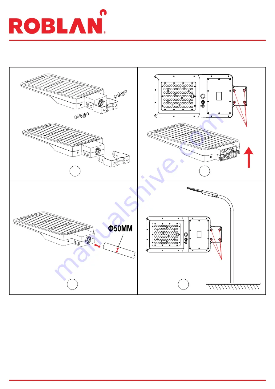 ROBLAN VIASOL Installation Manual Download Page 7