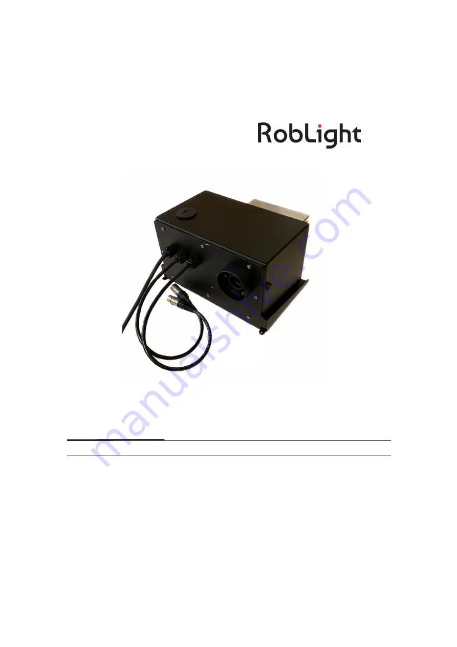 roblight FL 1100 Скачать руководство пользователя страница 1