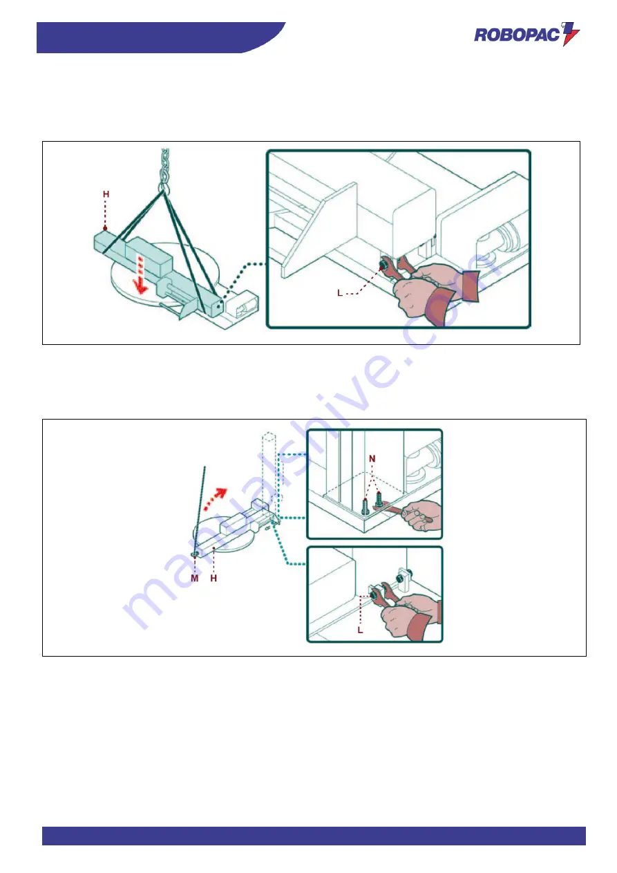 Robopac ECOPLAT PLUS BASE Use And Maintenance Manual Download Page 41