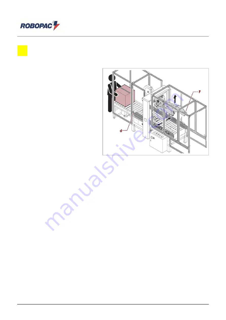 Robopac ROBOTAPE 50 CFA Use And Maintenance Manual Download Page 17