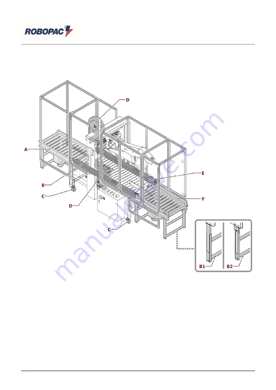 Robopac ROBOTAPE 50 CFA Use And Maintenance Manual Download Page 21