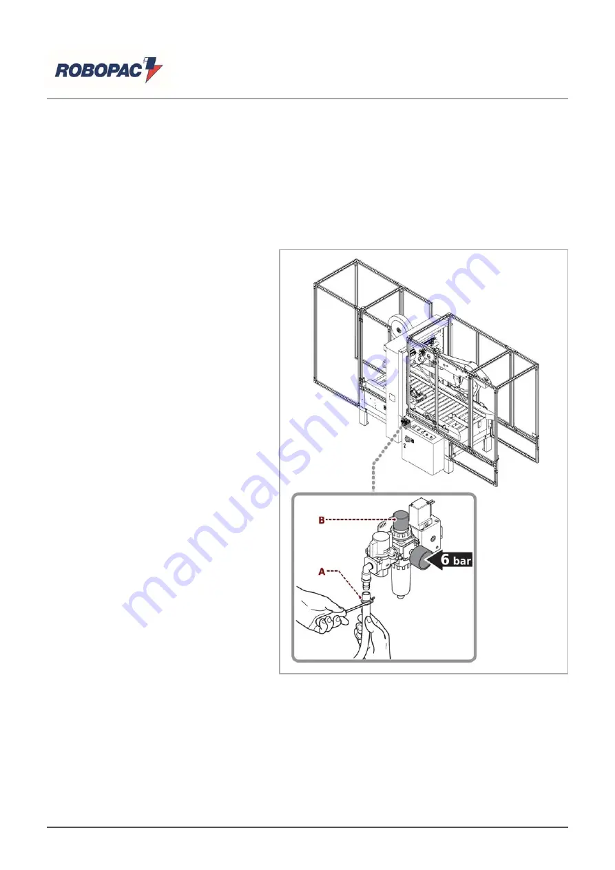 Robopac ROBOTAPE 50 CFA Use And Maintenance Manual Download Page 36