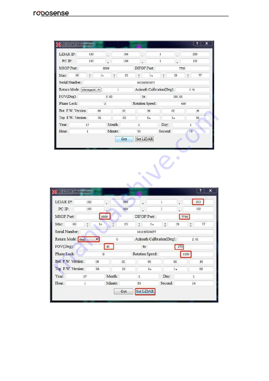 RoboSense RS-Bpearl User Manual Download Page 45