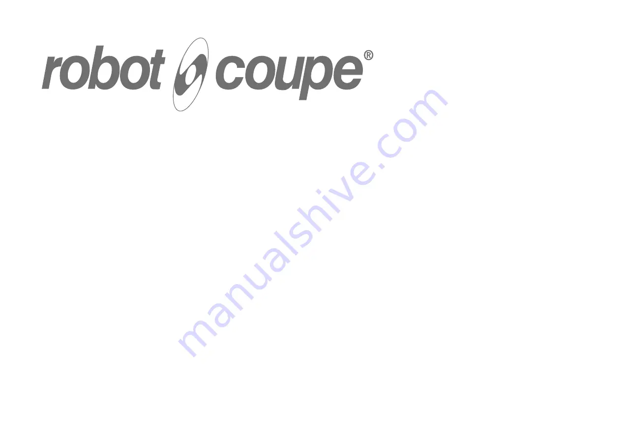 Robot Coupe BLIXER 5 V.V. User Manual Download Page 13