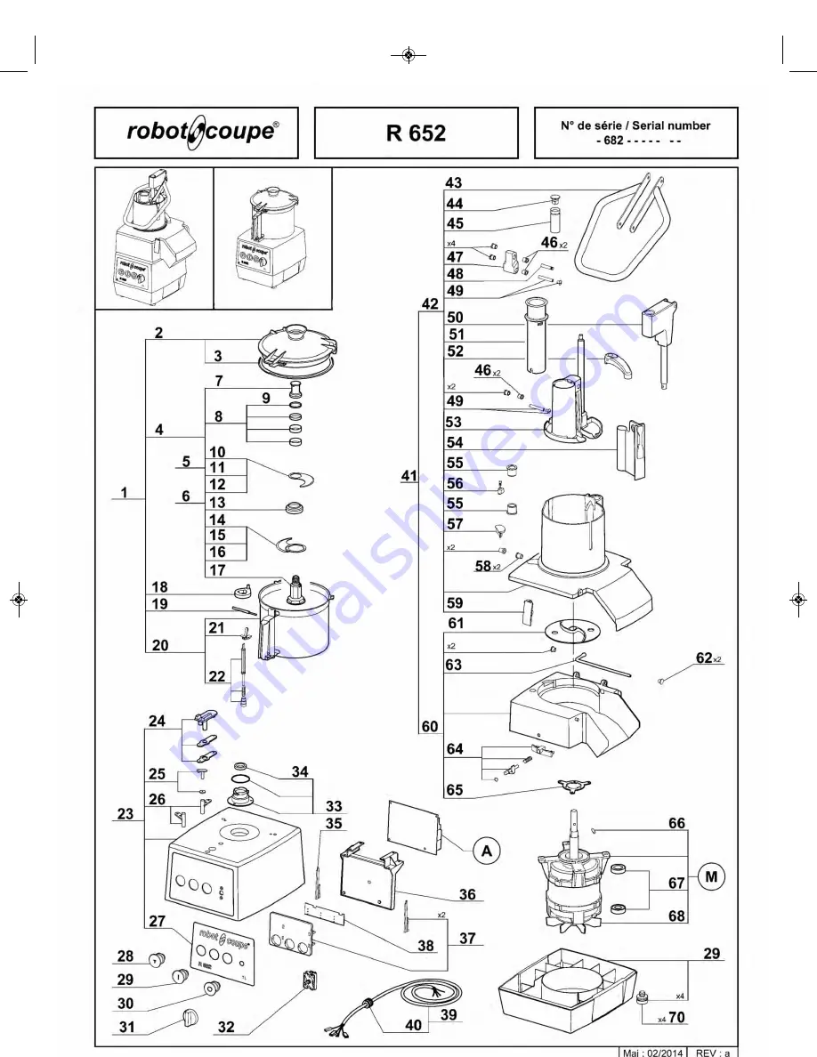 Robot Coupe R 502 e Instructions Manual Download Page 21