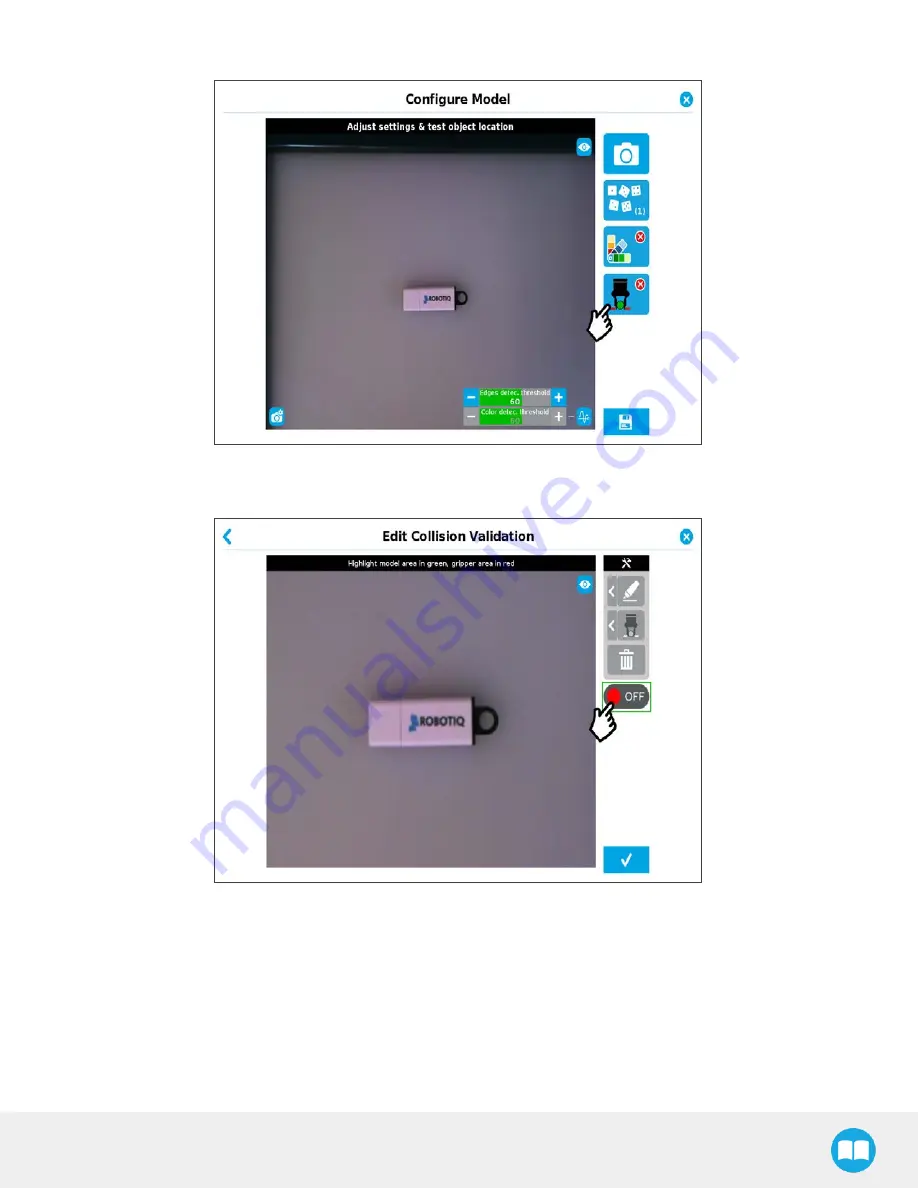 ROBOTIQ RWC-CAM-001 Instruction Manual Download Page 79