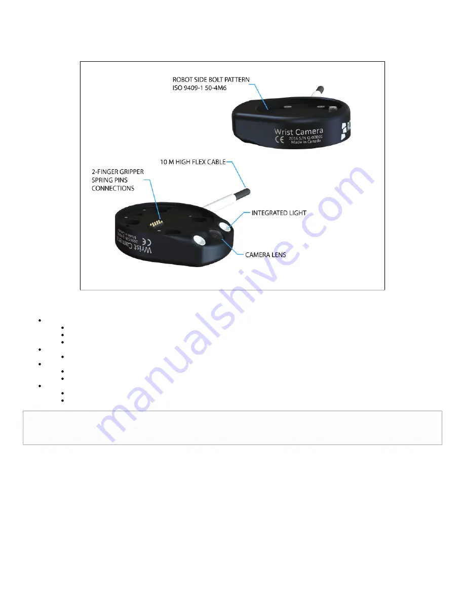 ROBOTIQ RWC-UR-KIT Instruction Manual Download Page 7