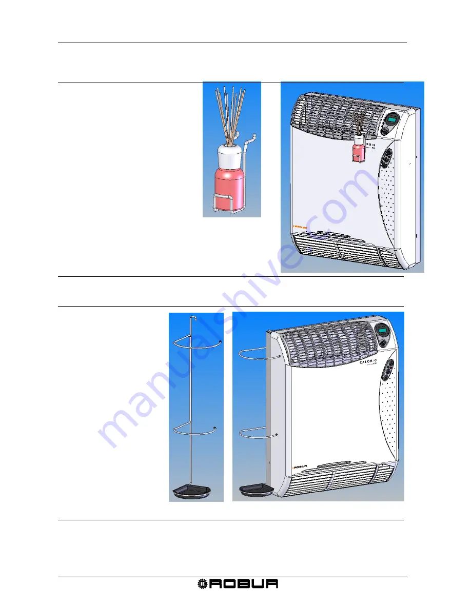 Robur Calorio Series Installation, Use And Maintenance Manual Download Page 43