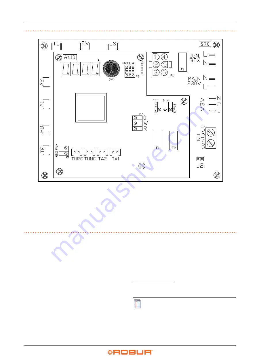 Robur GAHP-AR S Installation, Use And Maintenance Manual Download Page 20