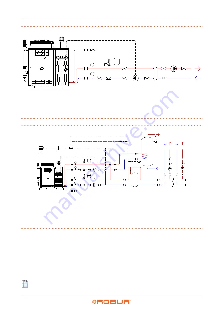 Robur GAHP-AR S Installation, Use And Maintenance Manual Download Page 26