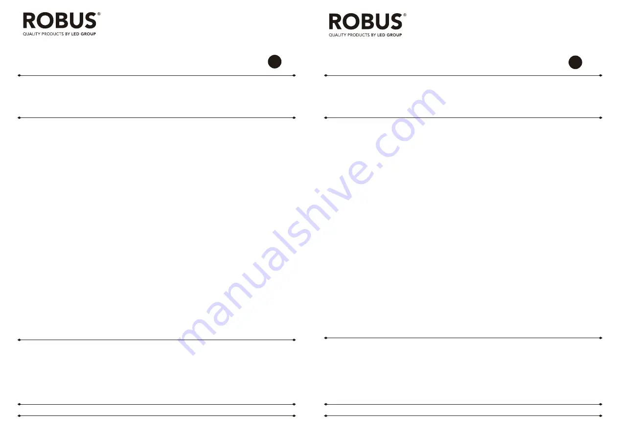 Robus R8EM Instruction Manual Download Page 2