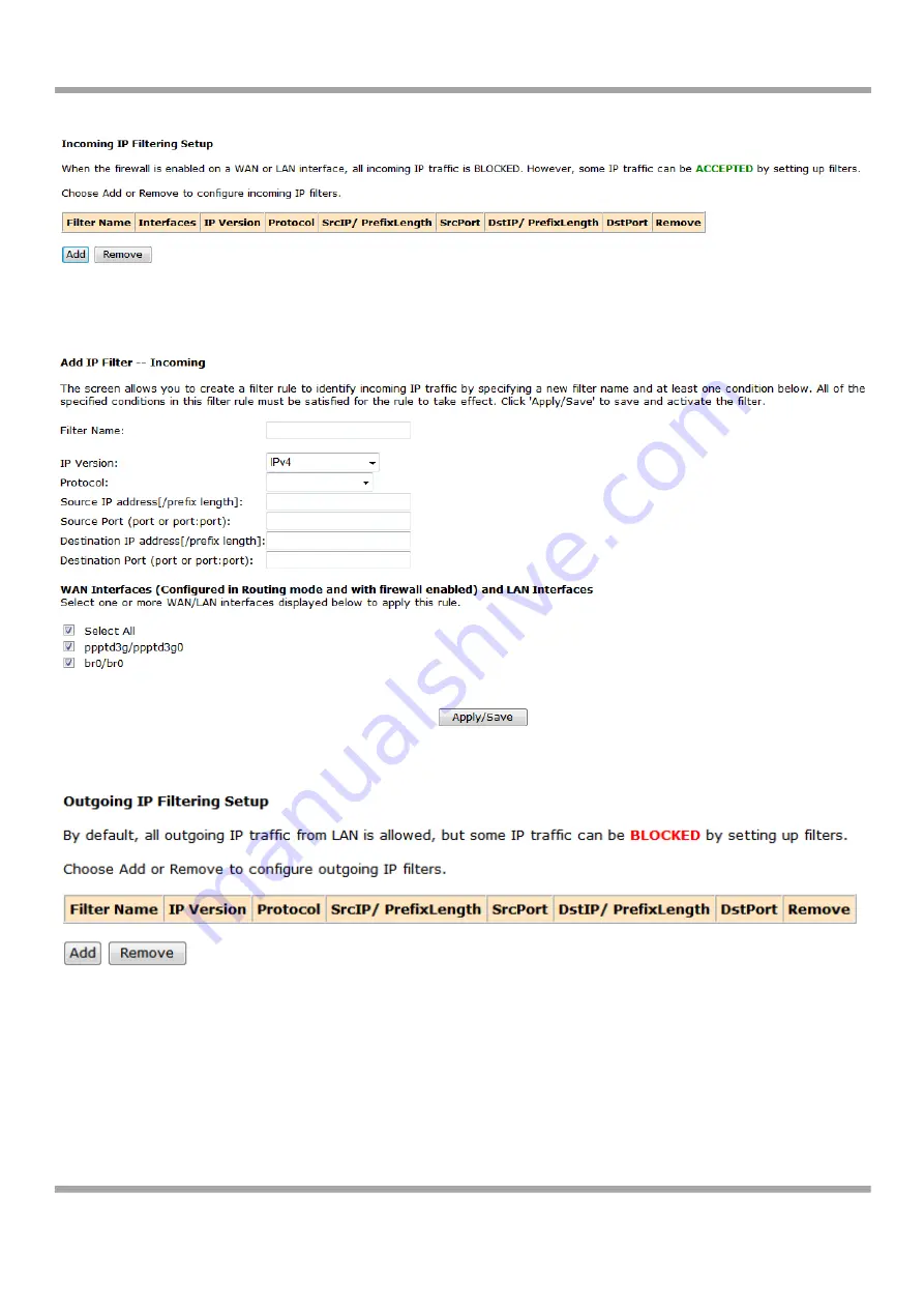 Robustel GoFixed W800 User Manual Download Page 44