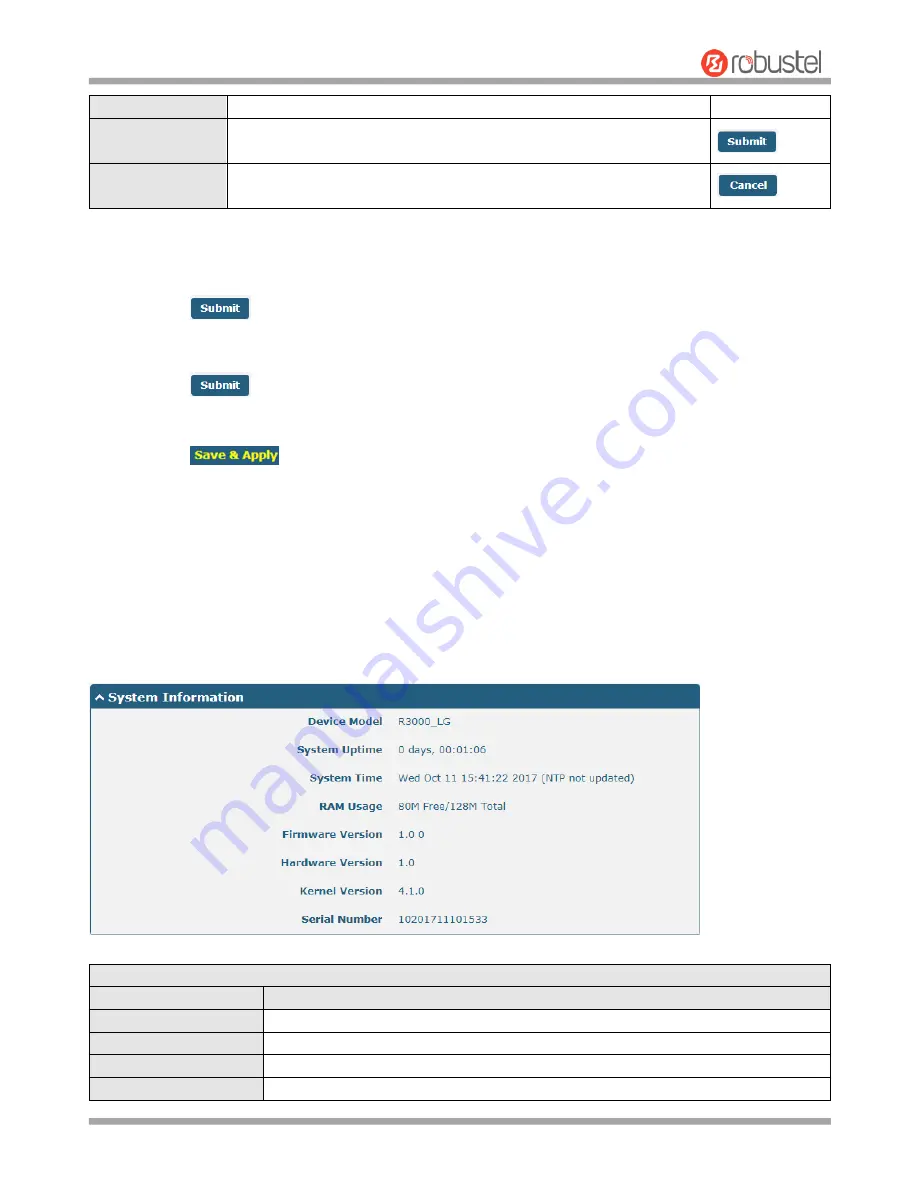 Robustel R3000 LG User Manual Download Page 31