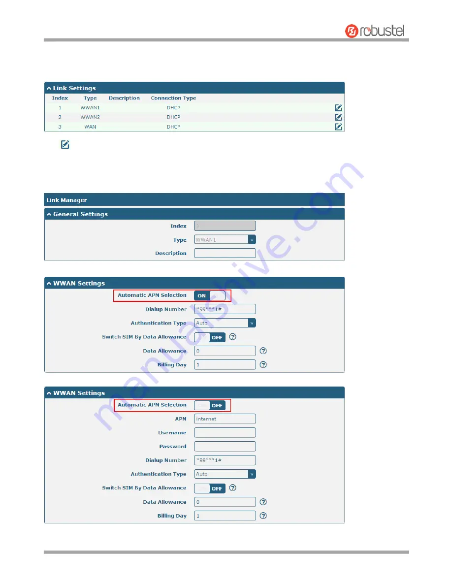 Robustel R3000 LG User Manual Download Page 34