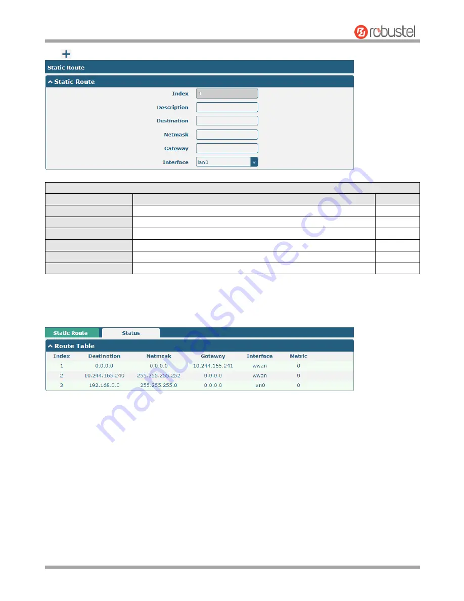 Robustel R3000 LG User Manual Download Page 64