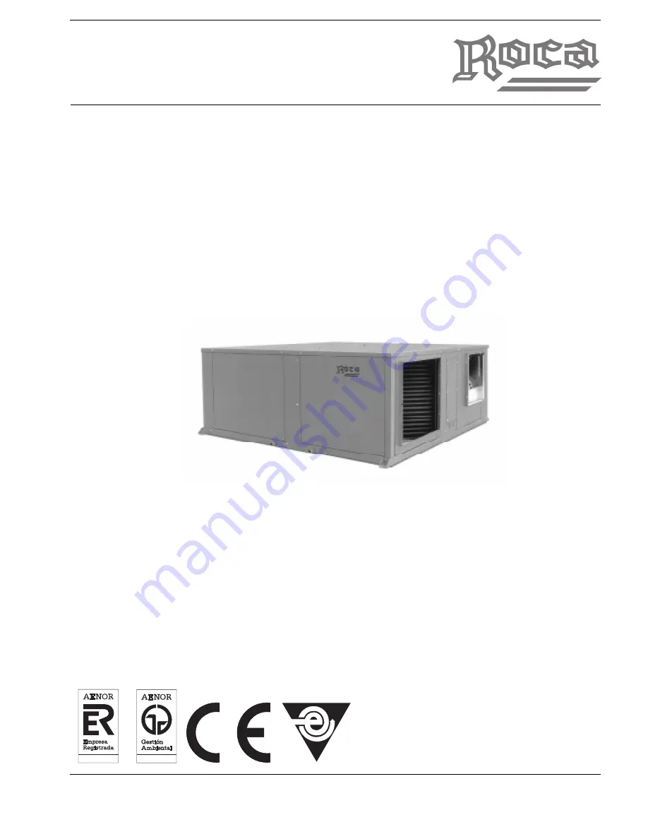 Roca BCH-10 Скачать руководство пользователя страница 1