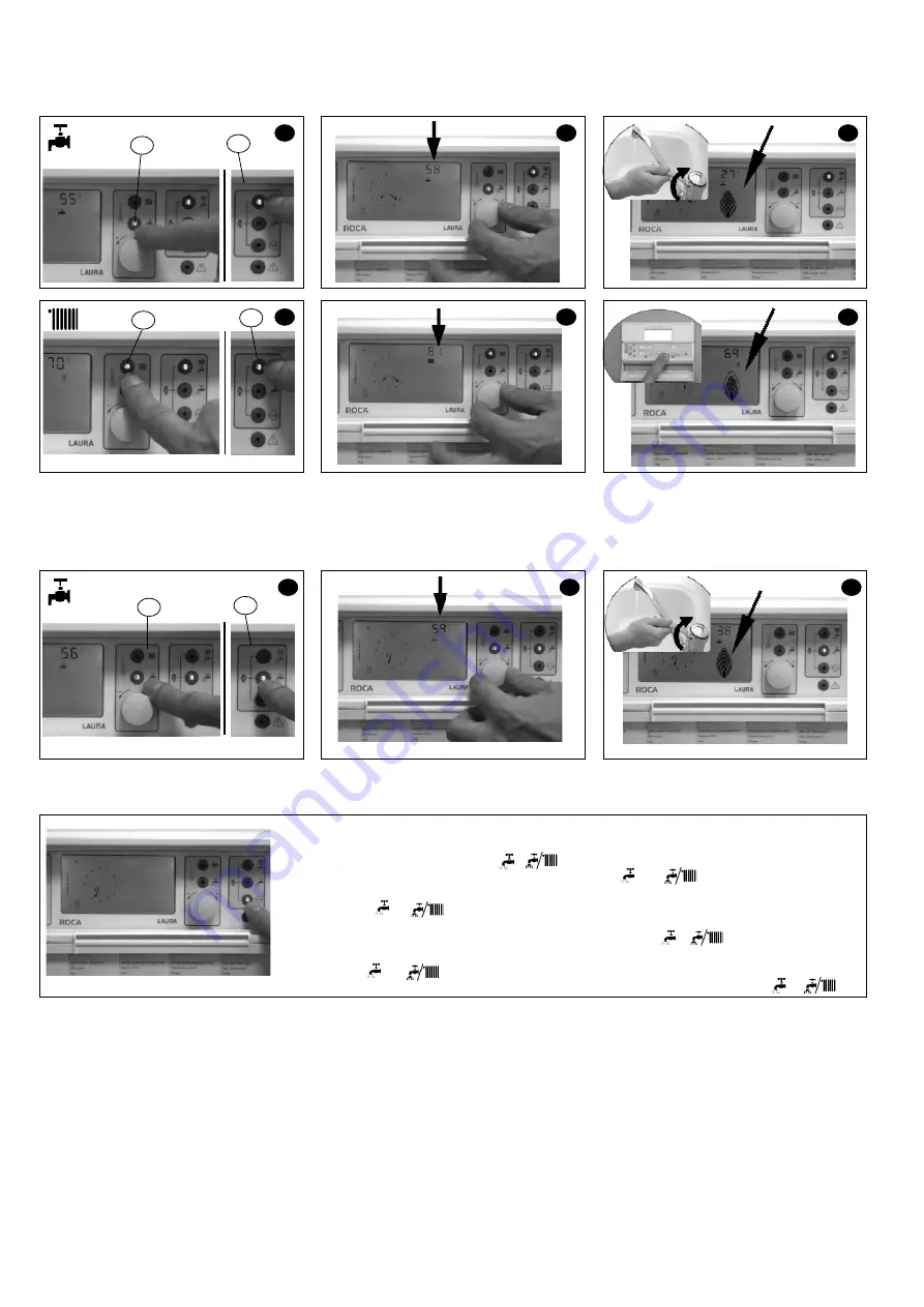 Roca LAURA 30 A Operating And Maintenance Instructions For The User Download Page 6